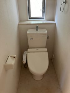 鈴鹿市南玉垣中古住宅　トイレ改装工事